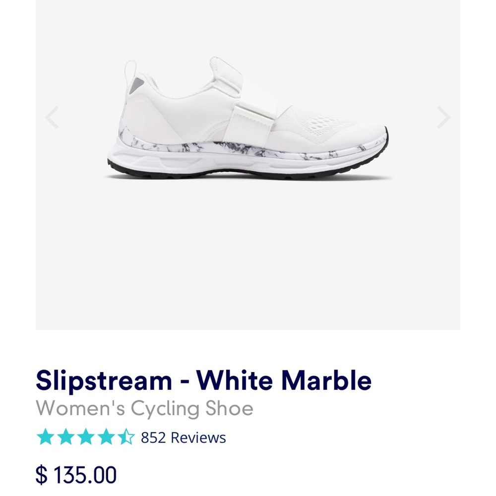 Time Slipstream - White Marble-Women's Cycling Shoe